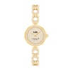 Thumbnail Image 0 of Ladies' Coach Gracie Gold-Tone Stainless Steel Bangle Watch (Model 14504219)