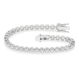 5 CT. T.W.  Lab-Grown Tennis Bracelet in 14K White Gold (F/SI2)