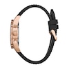 Thumbnail Image 2 of Men's Bulova Classic Sport Rose Gold-Tone Chronograph Black Silicone Strap Watch with Black Dial (Model: 98A192)