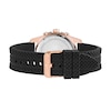 Thumbnail Image 3 of Men's Bulova Classic Sport Rose Gold-Tone Chronograph Black Silicone Strap Watch with Black Dial (Model: 98A192)