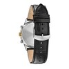 Thumbnail Image 3 of Men's Bulova Black Leather Strap Chronograph Watch with Mother-of-Pearl Skeleton Dial (Model: 98A218)