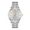 Thumbnail Image 1 of Men's Bulova Classic Diamond Accent Two-Tone Watch with Silver-Tone Dial (Model: 98B306)