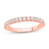 Thumbnail Image 1 of 1/2 CT. T.W. Certified Lab-Grown Diamond Wedding Band in 14K Rose Gold (F/VS2)