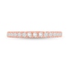 Thumbnail Image 3 of 1/2 CT. T.W. Certified Lab-Grown Diamond Wedding Band in 14K Rose Gold (F/VS2)