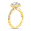 Thumbnail Image 1 of 2-1/4 CT. T.W. Certified Lab-Created Diamond Frame Engagement Ring in 14K Gold (F/VS2)