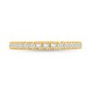 Thumbnail Image 3 of 1/2 CT. T.W. Certified Lab-Grown Diamond Wedding Band in 14K Gold (F/VS2)