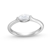 Thumbnail Image 1 of 1/3 CT. Marquise Diamond Sideways Solitaire Engagement Ring in 14K White Gold (I/I1)