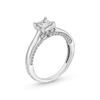 Thumbnail Image 2 of 1 CT. T.W. Princess-Cut Diamond Edge Engagement Ring in 14K White Gold (I/I2)