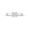 Thumbnail Image 3 of 1 CT. T.W. Princess-Cut Diamond Edge Engagement Ring in 14K White Gold (I/I2)