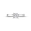 Thumbnail Image 4 of 1 CT. T.W. Princess-Cut Diamond Edge Engagement Ring in 14K White Gold (I/I2)
