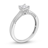 Thumbnail Image 3 of 1/2 CT. T.W. Princess-Cut Diamond Edge Engagement Ring in 14K White Gold (I/I2)