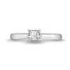 Thumbnail Image 4 of 1/2 CT. T.W. Princess-Cut Diamond Edge Engagement Ring in 14K White Gold (I/I2)