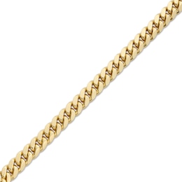 5.94mm Cuban Curb Chain Bracelet in Solid 10K Gold - 8.5"