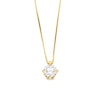 Thumbnail Image 1 of 1/2 CT. Certified Lab-Grown Diamond Solitaire Pendant in 14K Gold (F/SI2)