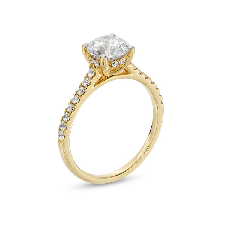 Main Image 3 of 1-3/4 CT. T.W. Certified Lab-Grown Diamond Engagement Ring in 14K Gold (F/VS2)