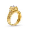Thumbnail Image 3 of 1 CT. T.W. Princess-Cut Diamond Quad Bridal Set in 10K Gold