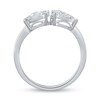 Thumbnail Image 2 of 1 CT. T.W. Multi Diamond Toi et Moi Ring in 10K White Gold