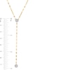 Thumbnail Image 4 of 1/4 CT. T.W. Multi-Diamond "Y" Necklace in 10K Gold