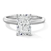 Thumbnail Image 1 of 2 CT. Radiant-Cut Certified Lab-Grown Diamond Solitaire Engagement Ring in 14K White Gold (F/VS2)