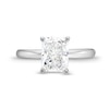 Thumbnail Image 4 of 2 CT. Radiant-Cut Certified Lab-Grown Diamond Solitaire Engagement Ring in 14K White Gold (F/VS2)
