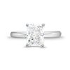 Thumbnail Image 4 of 2 CT. Radiant-Cut Certified Lab-Grown Diamond Solitaire Engagement Ring in 14K White Gold (F/VS2)