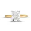 Thumbnail Image 4 of 2 CT. Radiant-Cut Certified Lab-Grown Diamond Solitaire Engagement Ring in 14K Gold (F/VS2)