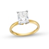 Thumbnail Image 1 of 2 CT. Radiant-Cut Certified Lab-Grown Diamond Solitaire Engagement Ring in 14K Gold (F/VS2)