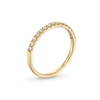 Thumbnail Image 3 of 1/4 CT. T.W. Certified Lab-Grown Diamond Anniversary Band in 14K Gold (F/VS2)
