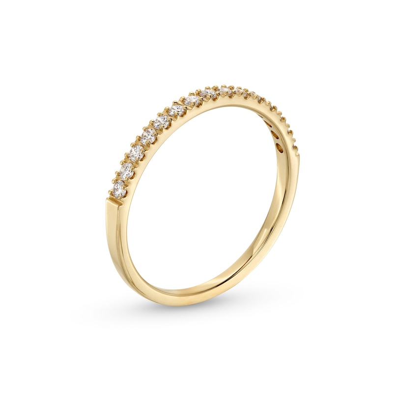 Main Image 3 of 1/4 CT. T.W. Certified Lab-Grown Diamond Anniversary Band in 14K Gold (F/VS2)