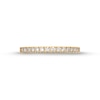 Thumbnail Image 4 of 1/4 CT. T.W. Certified Lab-Grown Diamond Anniversary Band in 14K Gold (F/VS2)