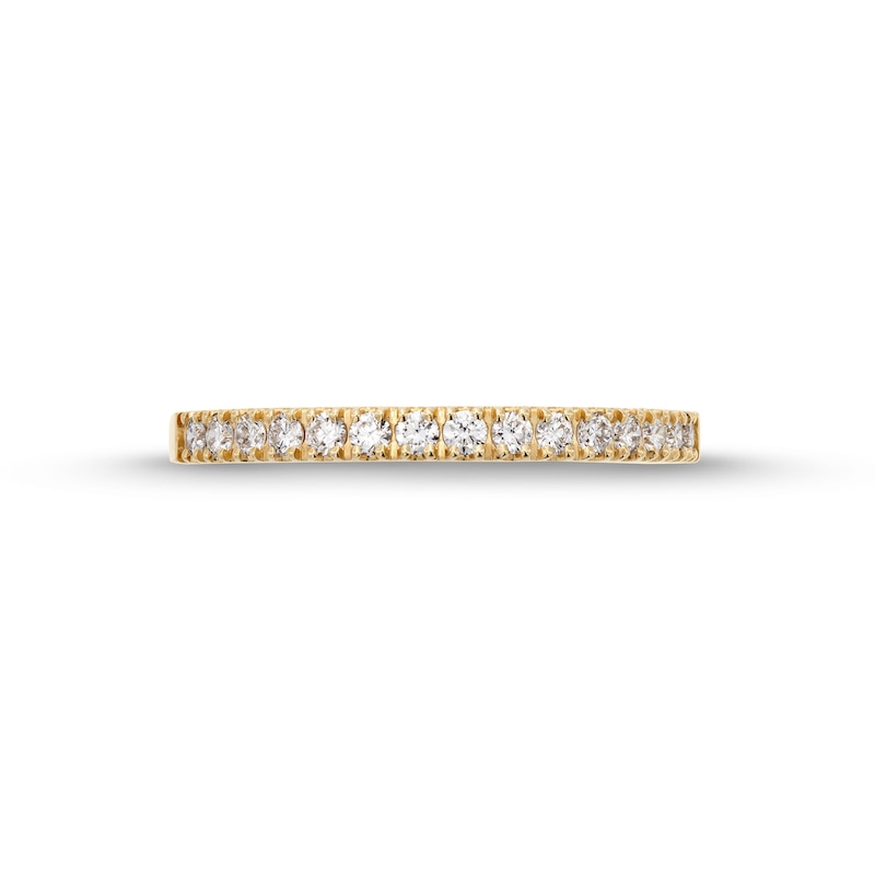 Main Image 4 of 1/4 CT. T.W. Certified Lab-Grown Diamond Anniversary Band in 14K Gold (F/VS2)