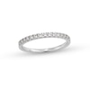 Thumbnail Image 1 of 1/4 CT. T.W. Certified Lab-Grown Diamond Anniversary Band in 14K White Gold (F/VS2)