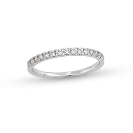 1/4 CT. T.W. Certified Lab-Grown Diamond Anniversary Band in 14K White Gold (F/VS2)