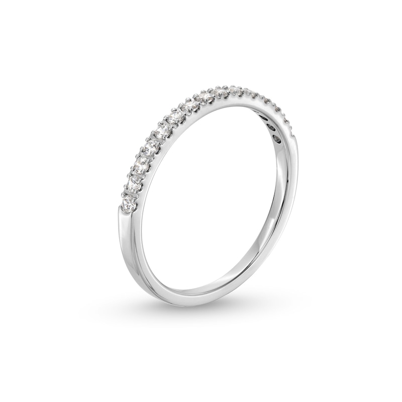 Main Image 3 of 1/4 CT. T.W. Certified Lab-Grown Diamond Anniversary Band in 14K White Gold (F/VS2)