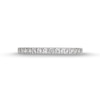 Thumbnail Image 4 of 1/4 CT. T.W. Certified Lab-Grown Diamond Anniversary Band in 14K White Gold (F/VS2)