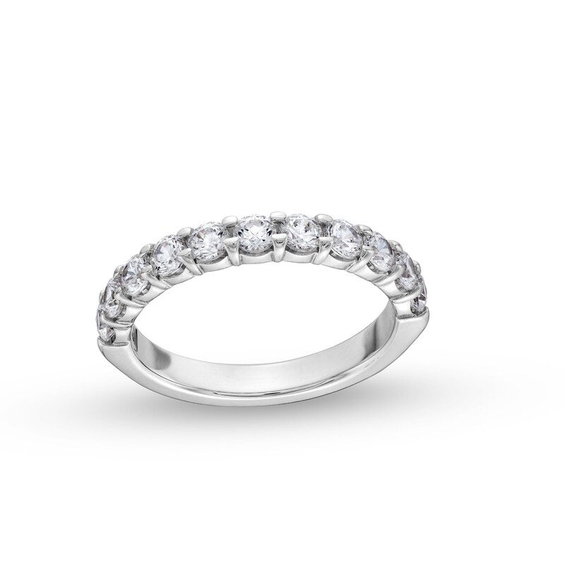 Main Image 1 of 1 CT. T.W. Certified Diamond Anniversary Band in 14K White Gold (I/SI2)
