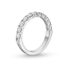 Thumbnail Image 2 of 1 CT. T.W. Certified Diamond Anniversary Band in 14K White Gold (I/SI2)