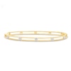 Thumbnail Image 1 of 1/4 CT. T.W. Diamond Bangle Bracelet in 10K Gold