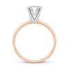 Thumbnail Image 2 of 2 CT. Certified Diamond Solitaire Engagement Ring in 14K Rose Gold (J/I2)