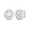 Thumbnail Image 1 of 1 CT. T.W. Diamond Twist Stud Earrings in 10K White Gold