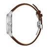 Thumbnail Image 2 of Men's Bulova Wilton Silvertone Watch with Brown Leather Strap (Model: 96B389)