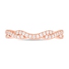 Thumbnail Image 3 of 1/5 CT. T.W. Diamond Twist Band in 14K Rose Gold