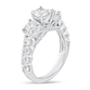 Thumbnail Image 2 of 1-3/4 CT. T.W. Diamond Three Stone Engagement Ring in 14K White Gold