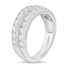Thumbnail Image 2 of 1 CT. T.W. Diamond Three Row Band in 10K White Gold
