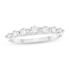 Thumbnail Image 1 of 1/2 CT. T.W. Diamond Seven Stone Band in 10K White Gold