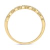 Thumbnail Image 3 of 1/4 CT. T.W. Multi-Diamond Stars Stackable Band in 10K Gold