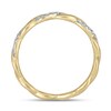 Thumbnail Image 3 of 1/6 CT. T.W. Diamond Twist Stackable Band in 10K Gold