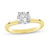 Thumbnail Image 1 of 1 CT. Certified Diamond Solitaire Engagement Ring in 14K Gold (J/I1)