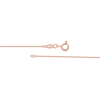 Thumbnail Image 5 of 1/3 CT. Pear-Shaped Certified Lab-Created Diamond Solitaire Tilted Necklace in 14K Rose Gold (F/SI2)