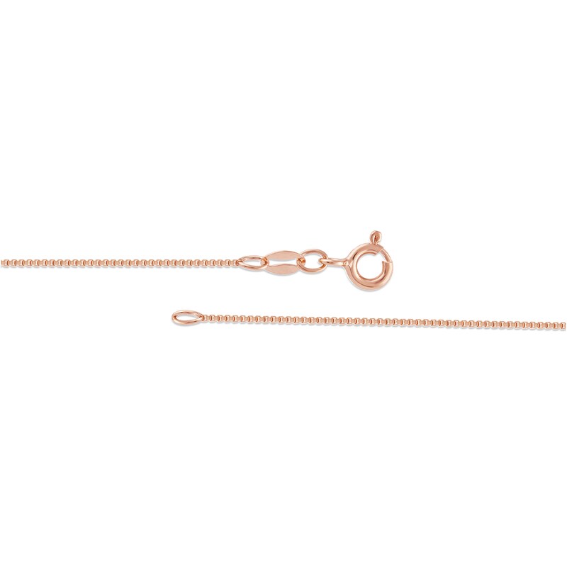 Main Image 5 of 1/3 CT. Pear-Shaped Certified Lab-Created Diamond Solitaire Tilted Necklace in 14K Rose Gold (F/SI2)
